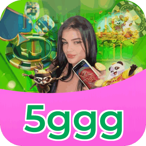 Plataforma 5ggg mostrando interface moderna, jogos certificados e recursos de segurança licenciados